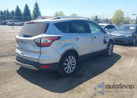 2017 Ford Escape Titanium from USA, damaged, VIN 1FMCU0JD4HUD83086